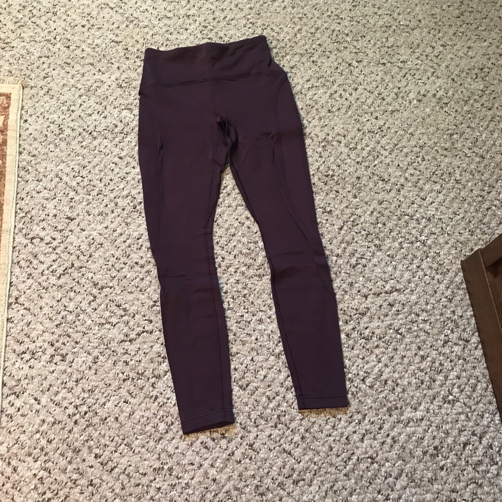Eggplant lululemon leggings